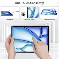 ProCase 2 ks tvrdené sklo na displej pre iPad Air 11 palcov M4/M3/M2 (2026/2025/2024) 6./7./8. generácia, ochranná fólia na displej s tvrdosťou 9H 4