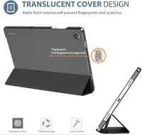 ProCase Samsung Galaxy Tab A9+ (11") okos tok, háromrészes, állvánnyal, automata alvás/ébresztés - fekete 3