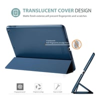 Husă ProCase pentru iPad 9,7 inchi (2017/2018, generația a 5-a și a 6-a) - Smart Case ultra-subțire și ușoară, cu suport și spate transparent, funcție Auto Sleep/Wake 4