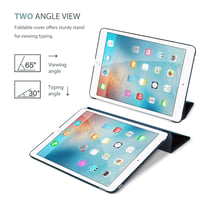 Husă ProCase pentru iPad 9,7 inchi (2017/2018, generația a 5-a și a 6-a) - Smart Case ultra-subțire și ușoară, cu suport și spate transparent, funcție Auto Sleep/Wake 6