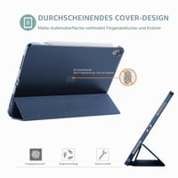 Inteligentný kryt ProCase pre iPad Air 10,9" (4. gen. 2020 / 5. gen. 2022) – tmavomodrý 4
