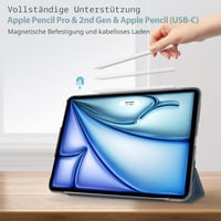 Inteligentný kryt ProCase pre iPad Air 10,9" (4. gen. 2020 / 5. gen. 2022) – tmavomodrý 3