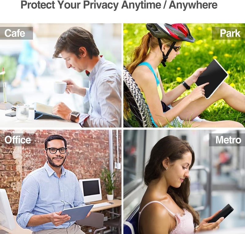 ProCase Microsoft Surface Pro 11/10/9 Privacy üvegfólia 9H edzett üveg