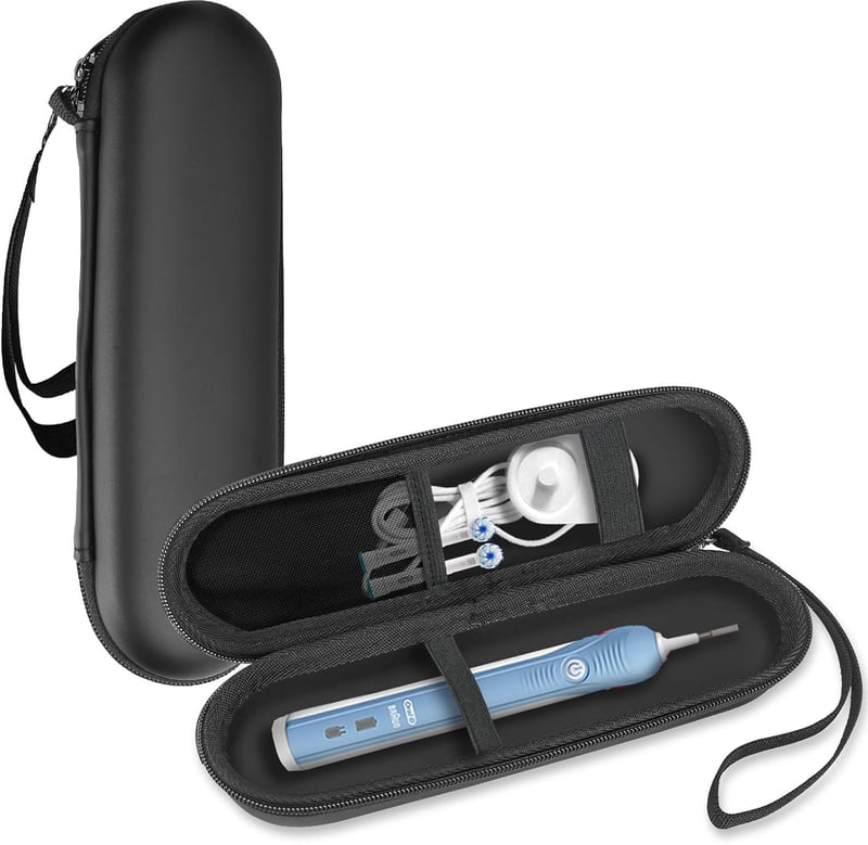 ProCase Oral-B Philips Sonicare elektromos fogkefe utazótok EVA kemény tok