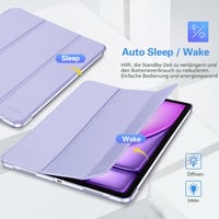 Puzdro ProCase pre 12,9-palcový iPad Pro 2022/2021/2020/2018 (6./5./4./3. gen), ľahký, tenký, tvrdý ochranný kryt Smart Case, fialové 7