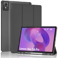 Husă ProCase pentru tabletă Lenovo Idea Tab Pro 12.7 (2025), cu suport pentru creion, TB-373FU TB-375FC, husă de protecție Smart Cover - Negru 1