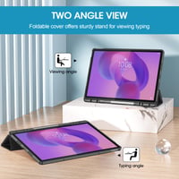 Husă ProCase pentru tabletă Lenovo Idea Tab Pro 12.7 (2025), cu suport pentru creion, TB-373FU TB-375FC, husă de protecție Smart Cover - Negru 3