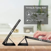 Husă ProCase pentru tabletă Samsung Galaxy Tab S6 Lite 10,4" (2024/2022/2020) cu suport pentru S Pen, capac spate transparent, SM-P620/P625/P610/P613/P615/P619 - Negru 3