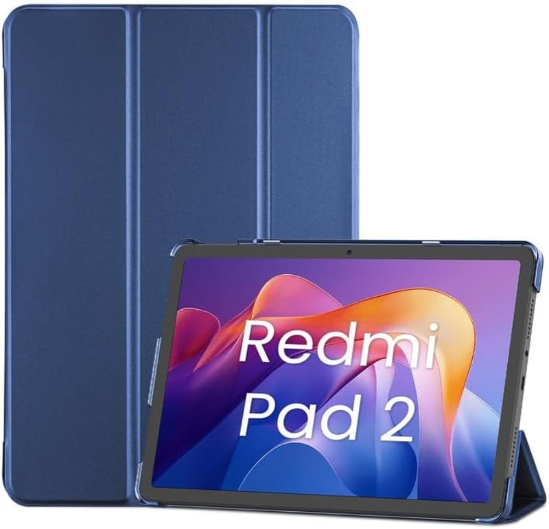 ProCase Xiaomi Redmi Pad 2 11" Tok - Vékony Védőtok Sötétkék, Intelligens Borítás - 11" Redmi Pad 2 2025, navy