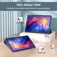 ProCase Xiaomi Redmi Pad 2 11" Tok - Vékony Védőtok Sötétkék, Intelligens Borítás - 11" Redmi Pad 2 2025, navy 2