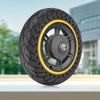 Prodrocam 10 Hüvelykes Tömör Gumi Kerék Segway Ninebot Max G30 Elektromos Roller Elülső Kerék - black 3