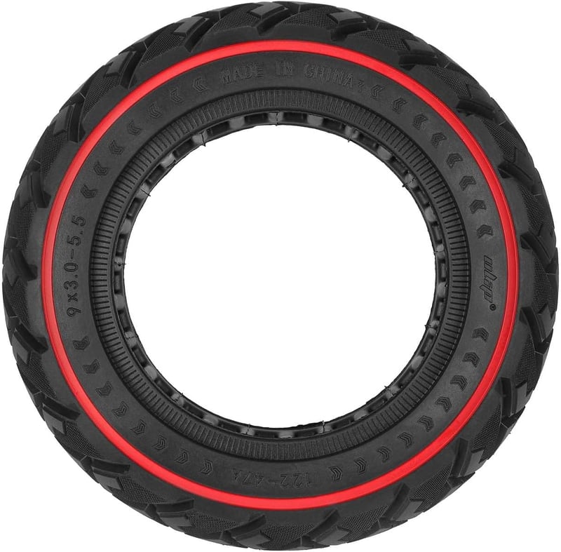 Prodrocam 9x3,0-5,5 Tömör Gumireifen Kukirin G2 Pro Elektroroller Piros 2db - Rot-2 Stück