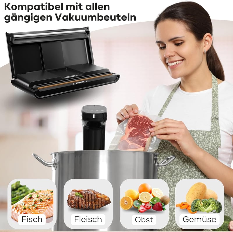 Profi Cook vákuum élelmiszer tárolósacok szagszigetelő zárral