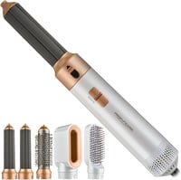 ProfiCare 4az1-ben Hajstyler 1000W | Göndörítés, Térfogat, Egyenesítés, Szárítás | Kerek Fúvóka Hajszárító PC HAS 3132 - White-rose, Hot air brush 1
