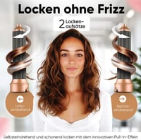 ProfiCare 4az1-ben Hajstyler 1000W | Göndörítés, Térfogat, Egyenesítés, Szárítás | Kerek Fúvóka Hajszárító PC HAS 3132 - White-rose, Hot air brush 3