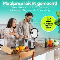 ProfiCook PC RK 1285 varič ryže na 3 kg ryže, s nepriľnavým povrchom — vpredu je preliačina (stav: pozri 2. obrázok) 7