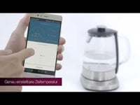 ProfiCook PC-WKS 1167 G 2in1 Vízforraló Teafőző Üveg Rozsdamentes Acél 1,5L 9