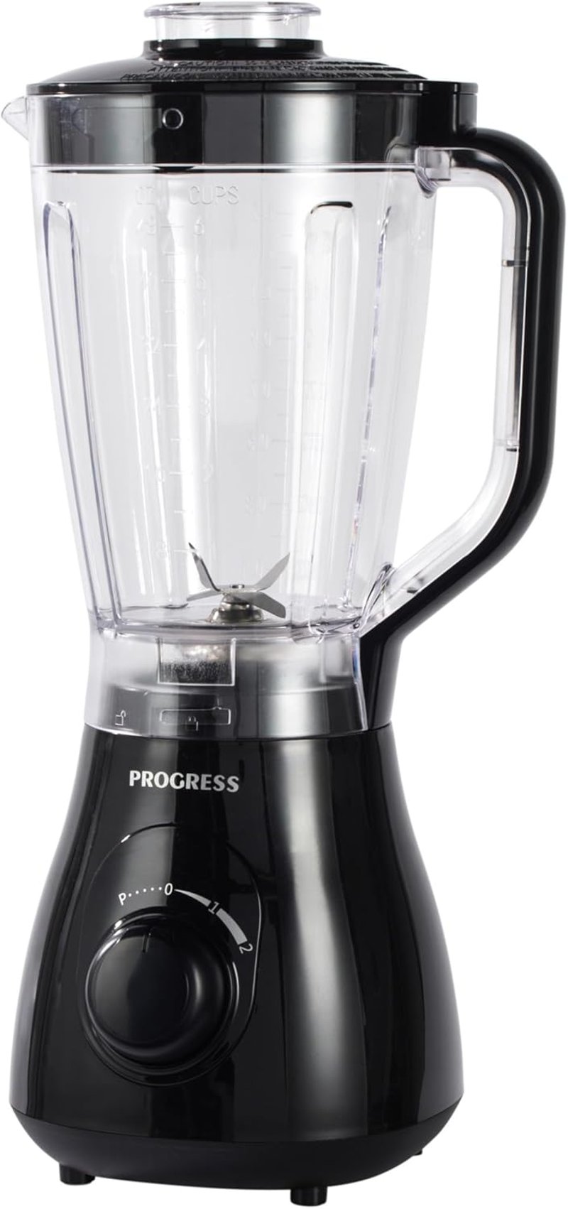 Progress 1,5L Turmixgép 2 Fokozat Pulse Funkcióval Rozsdamentes Keverővel