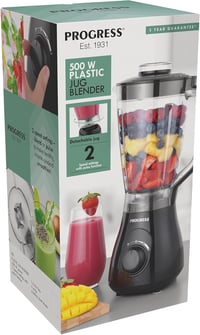 Progress 1,5L Turmixgép 2 Fokozat Pulse Funkcióval Rozsdamentes Keverővel 3