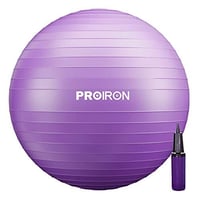 PROIRON 55cm Lila Gimnasztikai Labda Pumpával, Szülési és Yoga Labda 8