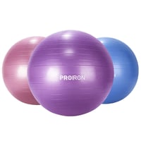 PROIRON 55cm Lila Gimnasztikai Labda Pumpával, Szülési és Yoga Labda 7