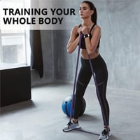 PROIRON Ellenállás Gumiszalag Szett Edzéshez - Természetes Gumiból, Szakadásbiztos, 6,8-14kg Terhelés, Fitness, Izomépítés, Húzódzkodás, Jóg 3