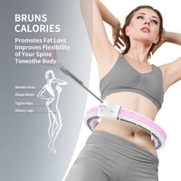 PROIRON Fitness Hula Hoop 1,2-1,8 kg Súlyozott Habszivácsozás 73-98 cm 2