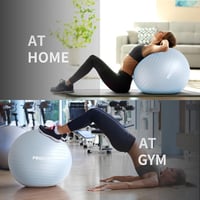 PROIRON Gimnasztikai Labda Pumpával, Egyensúly és Magedzés Tréninghez, Robusztus Fitnesz Labda 6