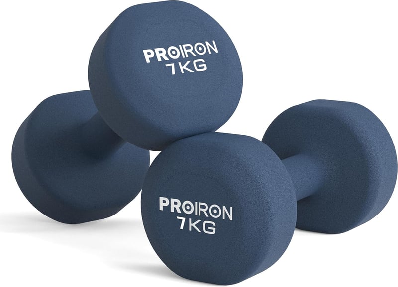 Proiron Neoprén Súlyzó Szett 2 db Női Tornához Jógához Pilateshez