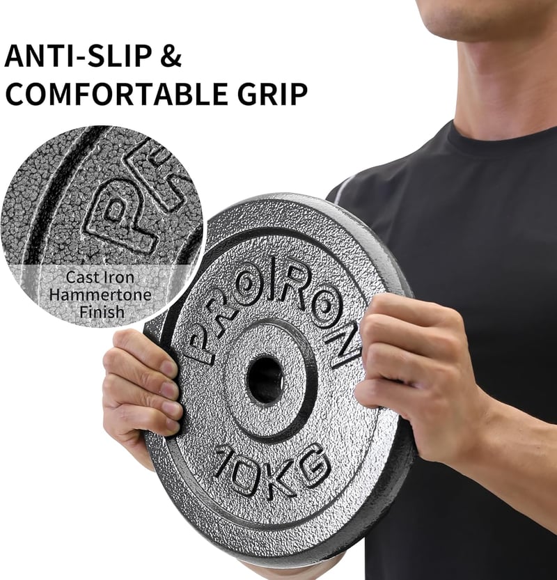 PROIRON súlylemez 25mm -2.5kg x 4 edzéshez nőknek férfiaknak