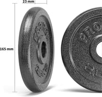 PROIRON súlylemez 25mm -2.5kg x 4 edzéshez nőknek férfiaknak 2