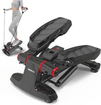 PROIRON Swing Stepper 120 kg kijelzővel - Lábedzés és fenék edzéshez, csendes hidraulikus stepper 1
