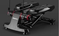 PROIRON Swing Stepper 120 kg kijelzővel - Lábedzés és fenék edzéshez, csendes hidraulikus stepper 4