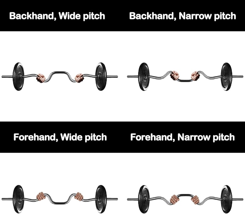 PROIRON SZ Bicepsz Rúd 120 cm, 25 mm Krómozott Acél, Recézett Fogás, 100 kg Teherbírás, Edzőtermi Minőség Testépítéshez