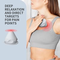 PROIRON Trigger Point Masszázslabda Tapadókoronggal - Izomfájdalom Enyhítő Fascia Labda Hát, Nyak, Kar és Váll Feszültségoldására 3