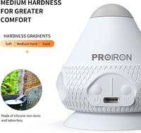 PROIRON Vibrációs Masszázslabda Tapadókoronggal - Fűthető Trigger Point Masszírozó Hát, Nyak, Váll és Kar Izomfájdalmakra 7