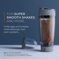 Promixx Pro Shaker Bottle 600ml Graphite Grey/Orange BPA mentes 6