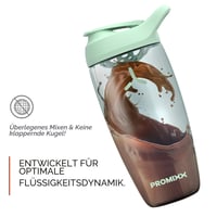 Promixx PURSUIT šejker na proteín 950 ml - Nepriepustná BPA-free fľaša na proteínový prášok a predtréningové nápoje - Oceánovo modrá 4