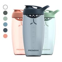 Promixx PURSUIT šejker na proteín 950 ml - Nepriepustná BPA-free fľaša na proteínový prášok a predtréningové nápoje - Oceánovo modrá 9