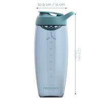 Promixx PURSUIT šejker na proteín 950 ml - Nepriepustná BPA-free fľaša na proteínový prášok a predtréningové nápoje - Oceánovo modrá 10