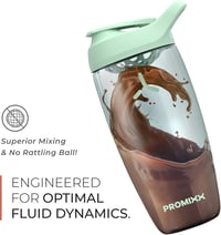 Promixx PURSUIT Protein Shaker 950ml Korall - BPA-mentes, Szorosan Záródó 4
