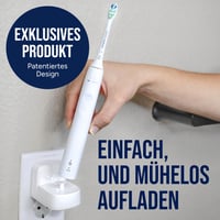 ProofVision TBCharge EU zidni punjač za Oral-B Braun električne četkice za zube – kompatibilan sa serijom iO3-6 (osim iO7-10) – zamjenski punjač EU 2
