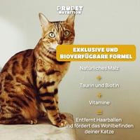PROPET NUTRITION Macskaszőr-oldó komplex malátával, taurinnal és vitaminokkal 120ml 6