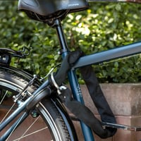 Zámok na bicykel Prophete s reťazou, certifikovaný ART, detská poistka a funkcia proti strate kľúčov, vysoká bezpečnosť 8