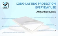 Laminovacie fólie ProProd A4 2x100 mikrónov lesklé - 100 ks 2