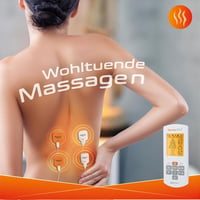 Prorelax TENS/EMS QUATTRO Elektrostimulációs Készülék - Fájdalomcsillapítás, Izomépítés, Masszázs és Hőterápia, 60 Program, 25 Intenzitási S 5