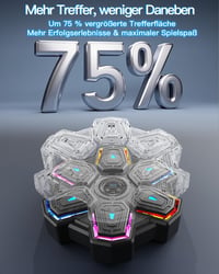Prorobust Zenés Boxzsák 10 Fokozat 9 Mód LED Bluetooth Felnőtt Gyerek 3
