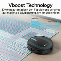 Proscenic 850T Robot Porszívó és Felmosó, 3000Pa, 2 az 1-ben Tartály, Intelligens Navigáció, Kisállat-barát, Siri, Alexa, Google Home és App 7