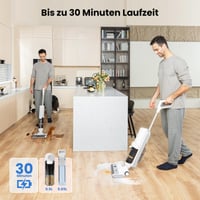 Proscenic F10 Pro 3 v 1 bezdrôtový vysávač a mop, samočistiaci, LED displej, na tvrdé podlahy a zvieracie chlpy 6