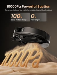 Robotický vysávač a mop Proscenic Q20Plus, bezvrecková vyprázdňovacia stanica, sací výkon 10000 Pa, výdrž batérie 200 minút, navigácia Lidar, vyhýbanie sa prekážkam 2